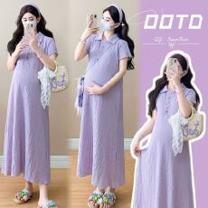 批发2026夏季新款~韩版时尚气质~宽松减龄~翻领显瘦<b class='q'>连衣裙</b>