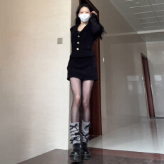 批发小香赫本风今年流行漂亮套装裙黑色西装连衣裙子<b class='q'>夏季</b>女装2025新款