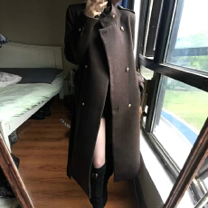 批发2025新款高级感毛呢外套女款秋冬季气质高级感小个子加厚呢子大衣