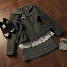 批发2026新款小个子香风灰色毛呢连衣裙子女秋冬季穿搭超好看短裙<b class='q'>套装</b>