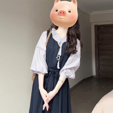 批发紫色法式衬衫叠穿背带连衣裙子女秋季2025新款高级感穿搭长裙套装