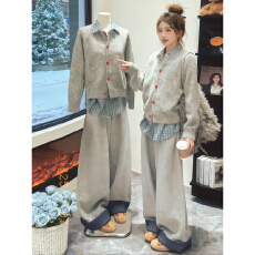 批发2026年新款超火冬装ootd穿搭一整套运动卫衣小香风套装裤女春秋季