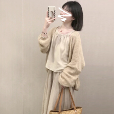 批发小个子<b class='q'>连衣裙</b>女2026新款夏季韩系高级感穿搭配一整套装<b class='q'>长裙</b>早初秋