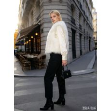批发全真狐狸毛马甲外套高溢价<b class='q'>秋</b>冬爆款高端女装时尚百搭洋气气质女装