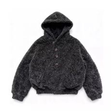 批发2025设计感慵懒风连帽毛衣女秋冬季宽松套头高级感减龄针织衫外套