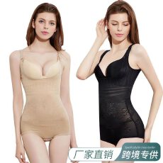 批发产后连体超薄塑身收腹排扣式<b class='q'>燃</b><b class='q'>脂</b>瘦身美体束身内衣束腰塑形薄款