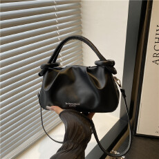 批发高级感小众包包女2025新款<b class='q'>夏季</b>百搭斜挎包时尚手提褶皱小拎包批发