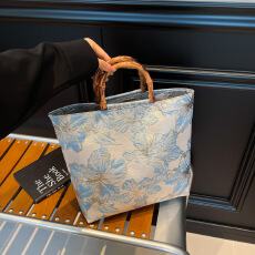 批发跨境新款国风手提包潮2025<b class='q'>欧美</b><b class='q'>时尚</b>百搭大容量女士手拎晚宴包