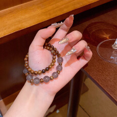 批发新中式叠戴手链女民族风复古串珠手串国风文创个性百搭手饰配件潮