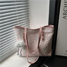 批发休闲通勤手提包时尚学生上课单肩腋下包女2025洋气大容量托特包潮