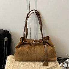 批发时尚高颜值单肩腋下包女2025秋冬新款大容量托特包腰带手提包