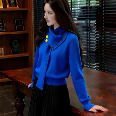 批发高领毛衣女款爆款2025新款洋气高贵上衣秋<b class='q'>冬</b>款小众慵懒潮流休闲服