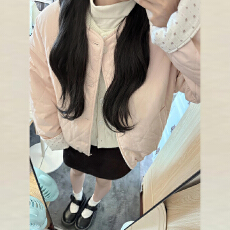 批发双面穿短款轻薄棉衣棉服外套女秋冬季2025新款韩系保暖棉袄面包服