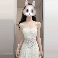 批发早春季巨好看蕾丝镂空吊带连衣裙子女夏2026年<b class='q'>新款</b>高级感气质长裙