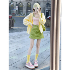 批发绝美不撞款多巴胺<b class='q'>连衣裙</b>子<b class='q'>女</b>夏季穿搭2026新款短裙套装小个子度假