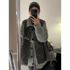 批发秋装搭配一整套大码<b class='q'>胖</b><b class='q'>mm</b><b class='q'>韩</b>系针织毛衣外套叠穿马甲背心巨好看套装