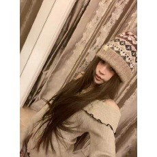 批发法式假两件一字肩吊带长袖针织衫女秋冬新款修身小个子内搭短<b class='q'>上衣</b>