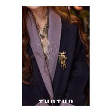 批发铜合金胸针 12月21号上新飞马胸针胸针