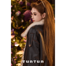 批发12月21号上新【黑桃皇后】双面双穿夹克<b class='q'>外套</b>