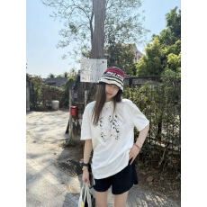 批发oker章壳儿<b class='q'>正品</b>~西高地圆领短袖T恤韩国春夏百搭宽松休闲上衣A8