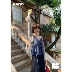 批发你好卡农 <b class='q'>甜美</b>碎花吊带开衫两件套女夏2026新款气质显瘦休闲上衣
