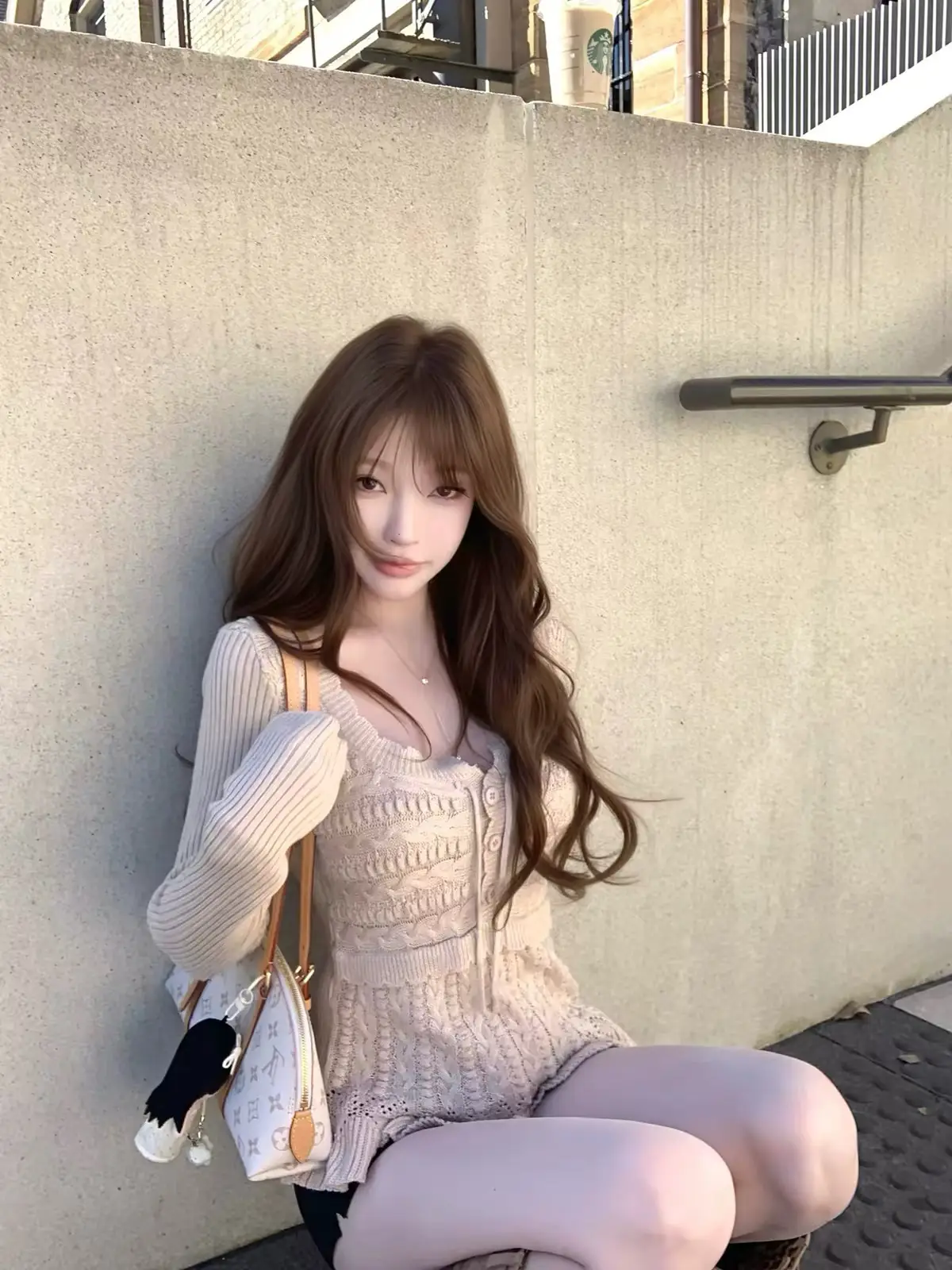 꽈배기 니트 스웨터 상세 이미지 1