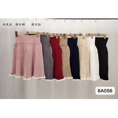 批发<b class='q'>甜美</b>减龄蕾丝花边高腰显瘦百褶针织半身裙