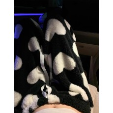 批发双面绒保暖#有口袋有束脚绳#慵懒风爱心绒长裤女加厚保暖居家外穿