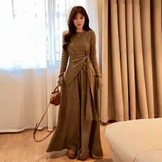 批发韩系设计感不规则针织衫阔腿裤两件套2025新款秋冬慵懒气质套装女