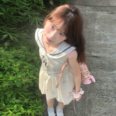 批发法式娃娃领蝴蝶结连衣裙女春季2026新款学院风小众设计感公主<b class='q'>短裙</b>