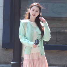 批发韩系漂亮早春绝美长袖t恤女2026新款收腰<b class='q'>打底</b>衫上衣裤子两件套装