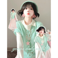 批发早春季独特漂亮绝美巨好看韩系穿搭一整套ootd超火套装<b class='q'>女</b>2026新款