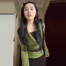 批发巨好看绿色<b class='q'>连衣裙</b>女秋冬2026新款小个子韩系春季穿搭一整套装长裙