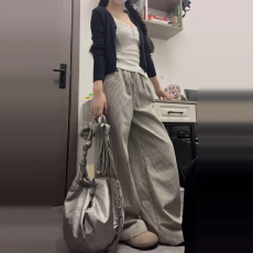批发巨好看早秋季韩系氛围感穿搭毛衣针织开衫外套女2026<b class='q'>新款</b>上衣套装