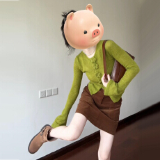 批发2026新款法式长袖绿色针织<b class='q'>毛衣</b>连衣裙子<b class='q'>女</b>秋季穿搭小个子短裙套装