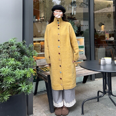 批发今年流行漂亮慵懒高级感<b class='q'>毛衣</b>外套<b class='q'>女</b>款冬季圣诞红色针织中长款<b class='q'>开衫</b>