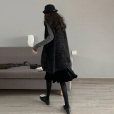 批发2026超火冬装一整套秋冬季羊羔毛马甲内搭上衣花苞半身裙三件套女