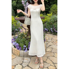 批发温柔风独特超好看收腰<b class='q'>修身</b>仙女吊带连衣裙绝美不撞款长裙2026夏季