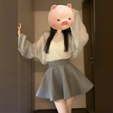 批发深秋搭配减龄一整套ootd韩系穿搭2026新款独特绝美裙子小套装秋冬
