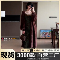 批发新中式禅意<b class='q'>吊带</b>连衣裙子女2025年新款巨好看秋季穿搭两件套装<b class='q'>长裙</b>