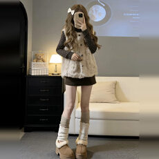 批发高级连衣裙子女2026新款秋冬季小个子富家千金miu系穿搭短裙<b class='q'>套装</b>