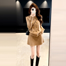 批发巨好看春装韩系超火<b class='q'>小香</b>风富家千金miu系穿搭一整套减龄ootd<b class='q'>套装</b>