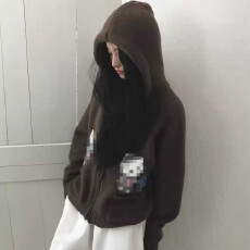 批发韩版仿貂绒<b class='q'>背心</b>配长袖外搭两件套针织衫秋冬宽松慵懒百搭休闲毛衣