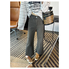 批发~微喇<b class='q'>牛仔裤</b>女2026新款秋季新款弹力<b class='q'>九分</b>喇叭裤子
