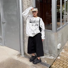 批发美式字母刺绣球衣风圆领<b class='q'>卫衣</b>棒球服<b class='q'>女</b>