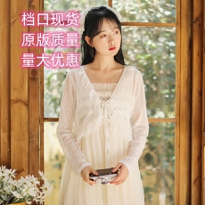 批发超仙<b class='q'>蕾丝</b>防晒披肩女夏季空调衫外搭开衫薄外套雪纺温柔风短款上衣