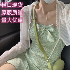 批发披肩夏季配裙子外搭仙气<b class='q'>罩衫</b>坎肩女薄款雪纺防晒开衫短款<b class='q'>蕾丝</b>上衣