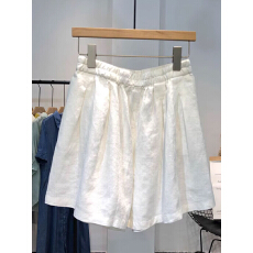 批发夏季简约纯色百搭宽松<b class='q'>胖</b><b class='q'>MM</b>300斤大码休闲裤潮流显瘦舒适阔腿短裤