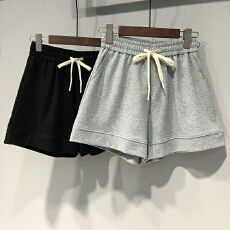 批发五分<b class='q'>短裤</b><b class='q'>女</b>夏季2026新款阔腿宽松显瘦百搭纯色外穿休闲<b class='q'>运动</b>裤