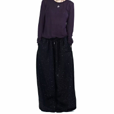 批发文艺黑色<b class='q'>阔腿裤</b>女2026秋冬<b class='q'>装</b>新款高腰宽松垂感<b class='q'>显瘦</b>高级感休闲<b class='q'>裤</b>子